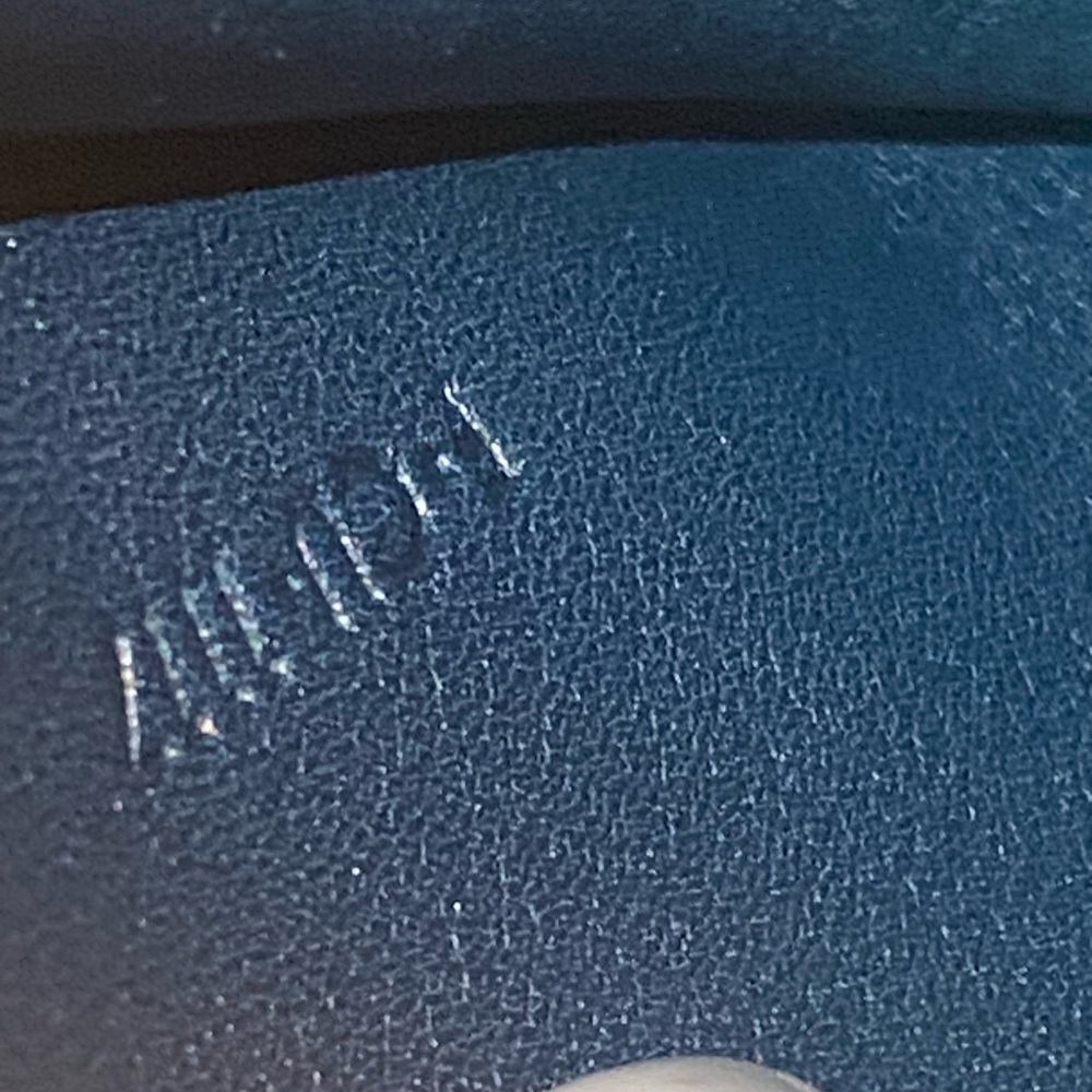 CELINE
Shiny Smooth Calfskin Medium Frame Shoulder Bag Red/Navy Blue - Picture 10 of 10